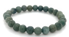 Type A Burmese Type A Jadeite Beaded Bracelet Auction Green 99cts — photo 3
