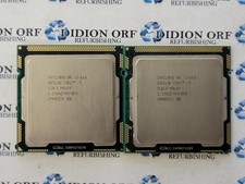 Lot of 2 INTEL Core i5-660 SLBLV 3.33 GHz 4 MB SmartCache 73 W SKU 13392