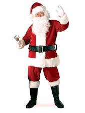 Deluxe Ultra Velvet 6 pc. Santa Suit Costume for Adults