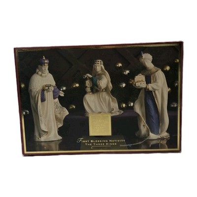 Lenox First Blessing Nativity Three Kings Figurines 3 Wise Men Christmas NEW