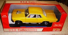  1964 Pontiac GTO Pro Street Drag SUN STAR- Yellow  1/18 Scale USA Collectibles