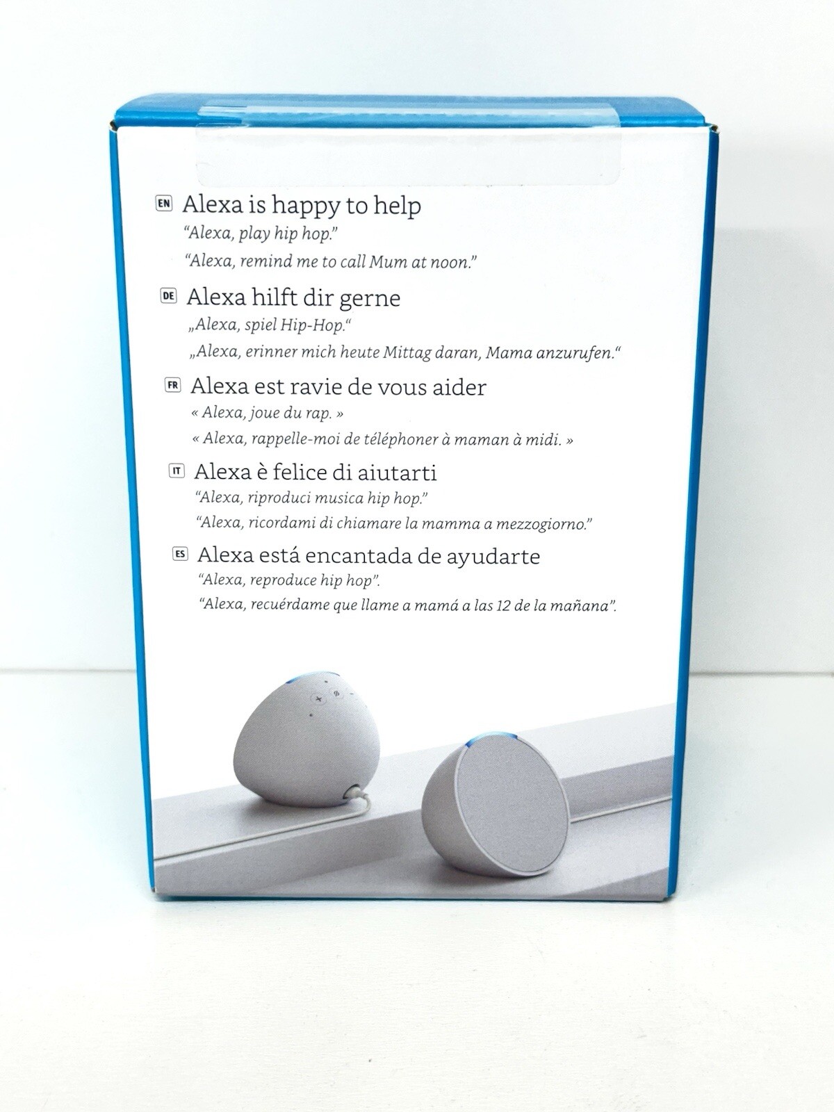 Thumbnail - Amazon Echo Pop Smart Lautsprecher Alexa- Weiß Neu & Ovp