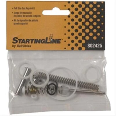 #ad DevilBiss 802425 StartingLine HVLP Auto Painting Spray Gun Repair Kit $25.68