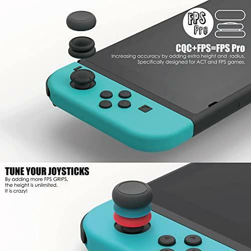 Skull & Co. Skin, CQC and FPS Thumb Grips Set Joystick Cap Analog Stick Cap for - Picture 5 of 7