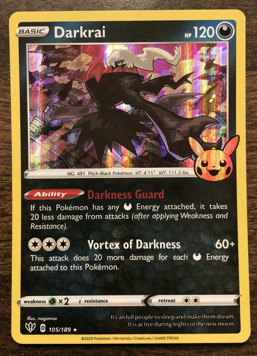 Darkrai Pokemon Card