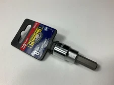 Gearhead GH8172 8mm Metric Hex Bit Socket, 3/8" Drive