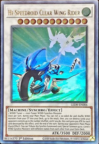 Hi-Speedroid Clear Wing Rider LED8-EN006 | eBay