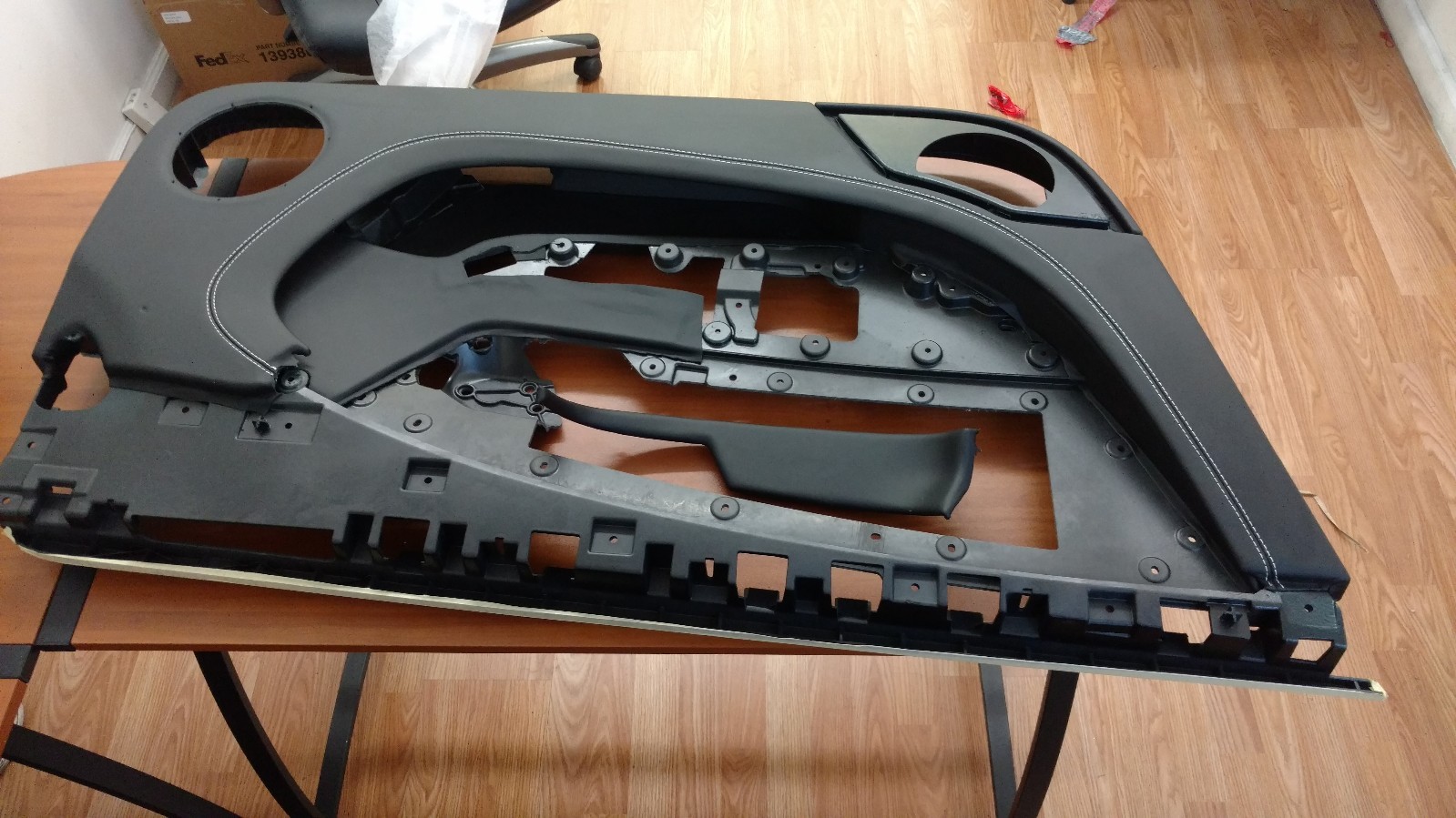 BENTLEY GT GTC INTERIOR DRIVER DOOR PANEL OEM 3W3868015
