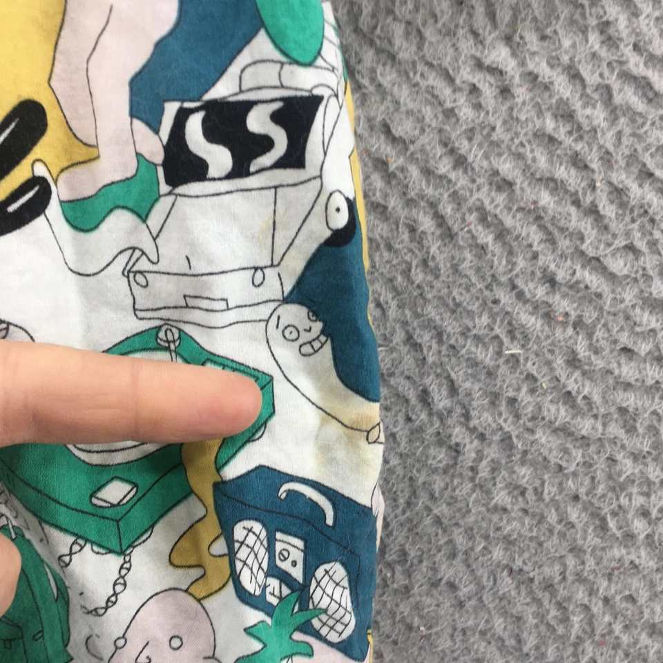 Divided by H&M Short Sleeve Dress Shirt Mens S Multicolor Collared Button Up - Image 4 of 4