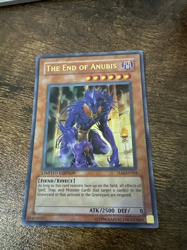 Yu-Gi-Oh! The End of Anubis TLM-ENSE4 Limited Edition Ultra Rare Lightly Played