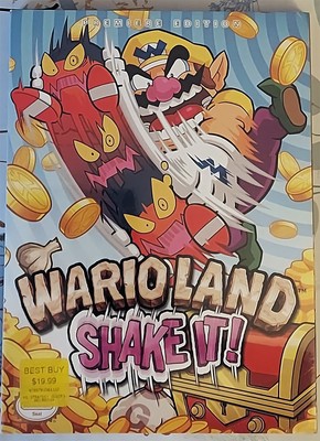 Wario Land Shake It! Prima Games Strategy Guide Premiere Edition [SEALED & NEW]