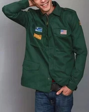 Silent Hill 2 James Sunderland Jacket – Green Cotton Game Jacket for Men