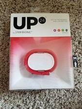New UP 24 BY Jawbone Activity Tracker - Medium - Red - Brand New