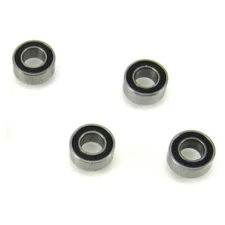 TRB RC 3x6x2.5mm MR63-2RS Precision Ball Bearings Rubber Sealed (4)