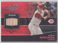 Adam Dunn - 2002 Playoff Piece of the Game #POG-1 - Bat Relic - Cincinnati Reds