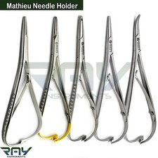 Orthodontic Mathieu Needle Holder Suture Surgical Forceps Dental Ligature Pliers