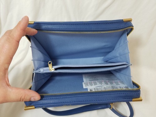 Beauty And the Beast Book Purse Dark Blue 2017 Live Emma Watson Disney Store Bag - Picture 5 of 7