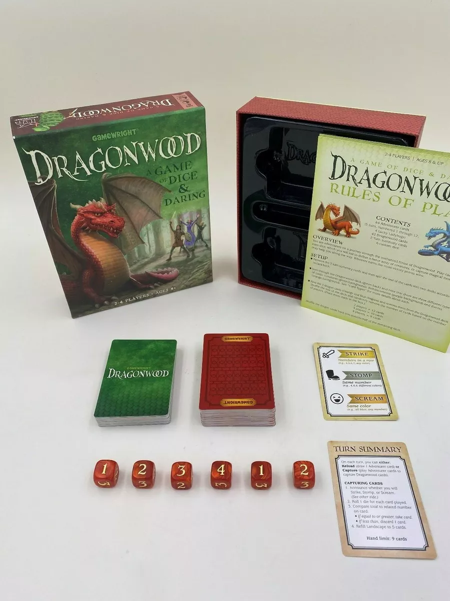 Dragonwood a game of dice & daring board game deals