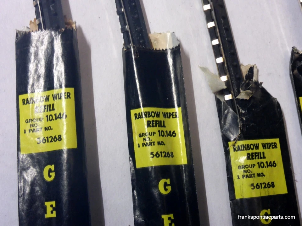 Pontiac 1951-54 NOS GM brazo limpiaparabrisas cuchilla recambios Star Chief Chieftain 51 52 53 Foto 3 de 4