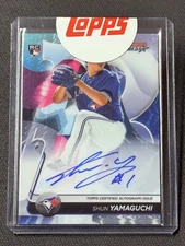 2020 Bowman's Best ROOKIE AUTO Shun Yamaguchi, FACTORY SEALED, Item 17