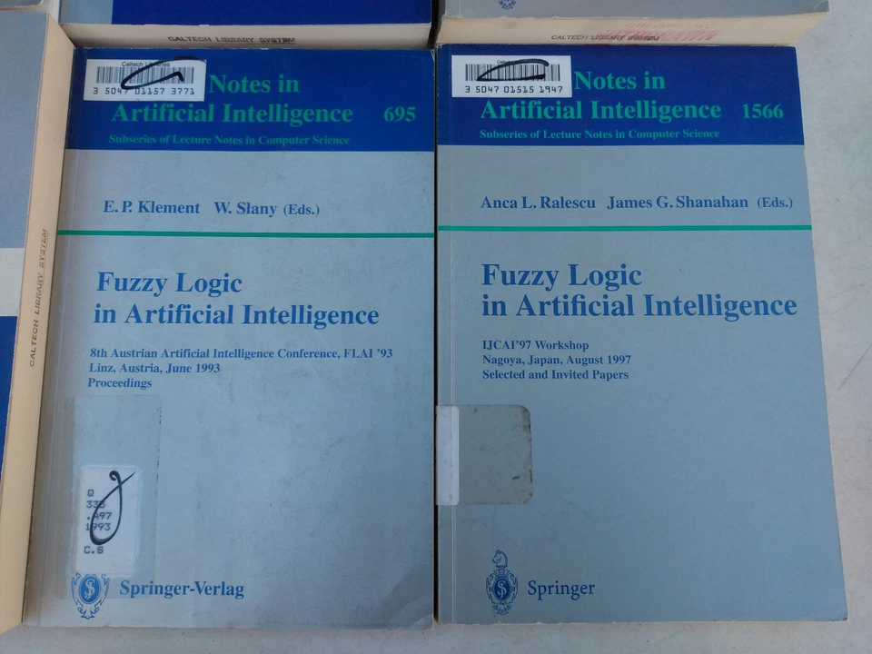 Artificial Intelligence AI Fuzzy Logic Algorithms Robotics Conference Lot - Image 3 of 4