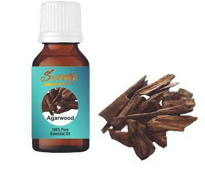 Agarwood / Oud Oudh Essential Oil Attar 100% Pure Good In Nature For Skin Care