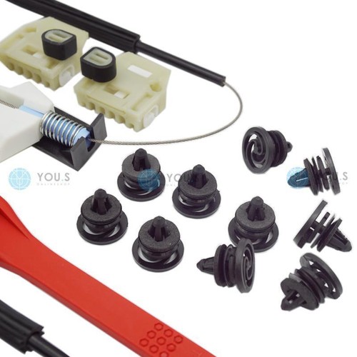 Para Seat Leon 1M1 Elevalunas Juego de Reparación Delantero Dcha 1M0837462A - - Imagen 2 de 2