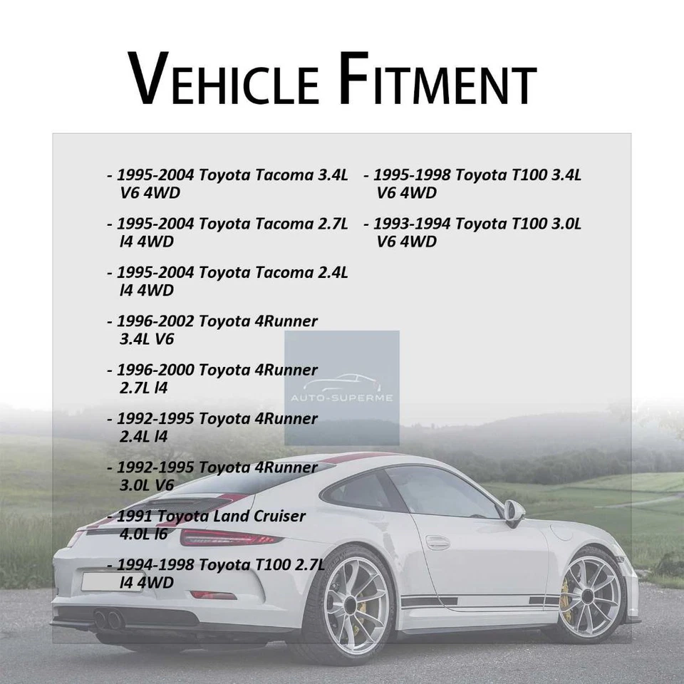 Pernos de pinza de freno delanteros Dorman 2 piezas para Toyota T100 1994-1998 2,7 L 4x4 Foto 2 de 4