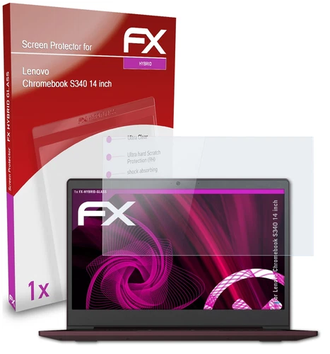 Verre film protecteur pour Lenovo Chromebook S340 14 inch 9H Hybride-Verre