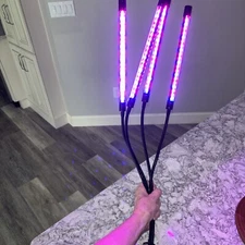 Bell + Howell Bionic LED Flexible Indoor Grow Light with 4 Adjustable Light Head