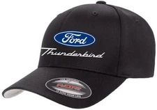 Ford Thunderbird Logo Classic Design Flexfit 6277 Hat Cap