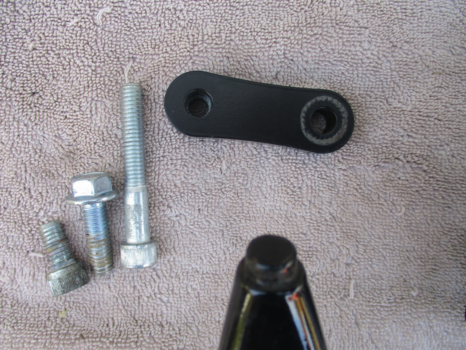 Genuine '17 Harley Softail passenger rear floorboards set Deluxe