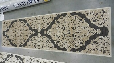 STONE / ANTHRACITE 2' X 7' Stained Rug, Reduced Price 1172591785 PARB348-3430-27