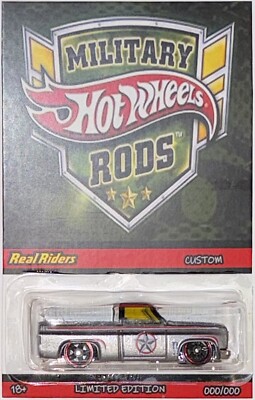 83 CHEVY SILVERADO Custom Hot Wheels Military Rods Series Clone | eBay