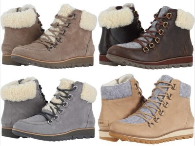Sorel Women's Harlow Lace Cozy Boots winter insulated boot