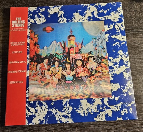 The Rolling Stones Their Satanic Majesties Request RSD Lenticular Splatter Vinyl