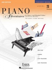 Level 2B Theory Book 2nd Edition Piano Adventures Faber Piano NEW 000420178