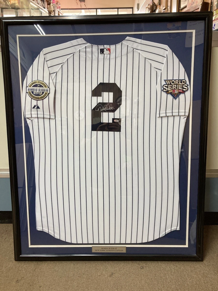 Derek jeter hotsell framed jersey