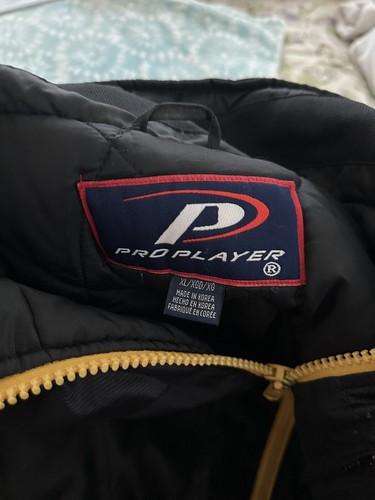 Steelers Jacke Vintage Erwachsene XL von Pro Player Pittsburgh Football NFL Afc Retro - Bild 9 von 11