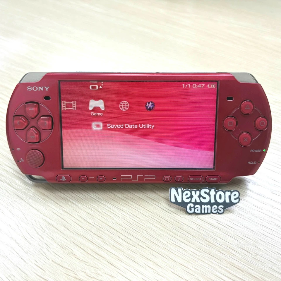 Sony PSP-3000 Console Select Color w/Charger + new battery + random 3 games + 4G - Image 4 of 4