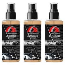 3-Pack 3E New Car Smell Home & Car Air Freshener, 4oz Mist Sprays USA, NEW