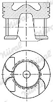 NÜRAL Kolben für Toyota Land Cruiser Prado _J15_ 3.0 D-4D _J12_ LJ12_ KZJ12_