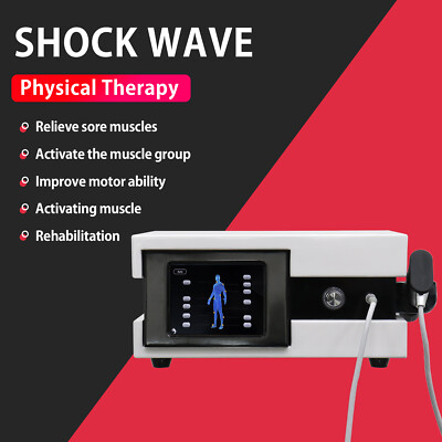 Pneumatic Shockwave Therapy Machine Body Pain Relief ED Treatment Shock Wave USA