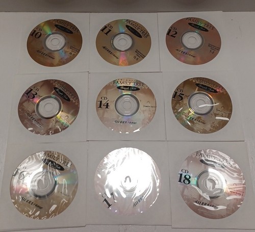 Sierra Generations Grande Suite FAMILY TREE SOFTWARE Ver. 8.0 2000 Books 31 CDs - Picture 11 of 13