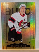 2021-22 Upper Deck Tim Hortons Hockey Gold Etchings G-14 Brady Tkachuk