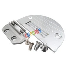 NEELDE PLATE&FEED DOG With SCREWS FIT FOR JUKI BROTHER SINGLE NEEDLE SEWING