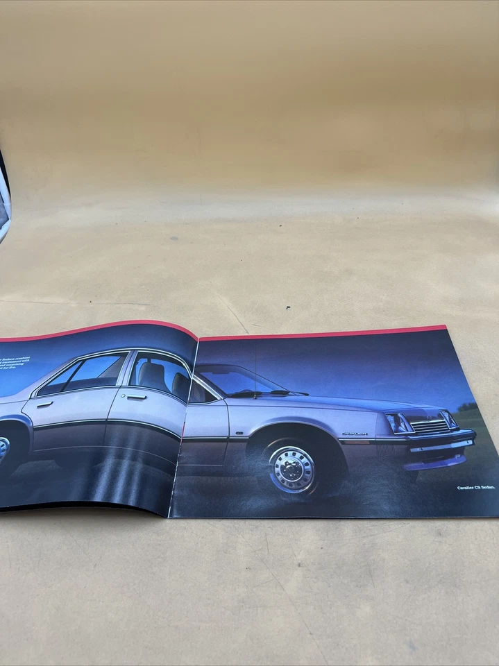 1983 CHEVROLET CAVALIER ДИЛЕР ВЫСТАВОЧНЫЙ ЗАЛ ПРОДАЖИ БРОШЮРА КАТАЛОГ БУКЛЕТ - Изображение 4 из 4