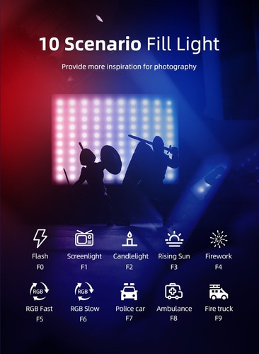 YONGNUO YN300AIR II RGB Fotocamera LED Luce Video Fotografia Kit Luci per DSLR - Foto 8 di 12