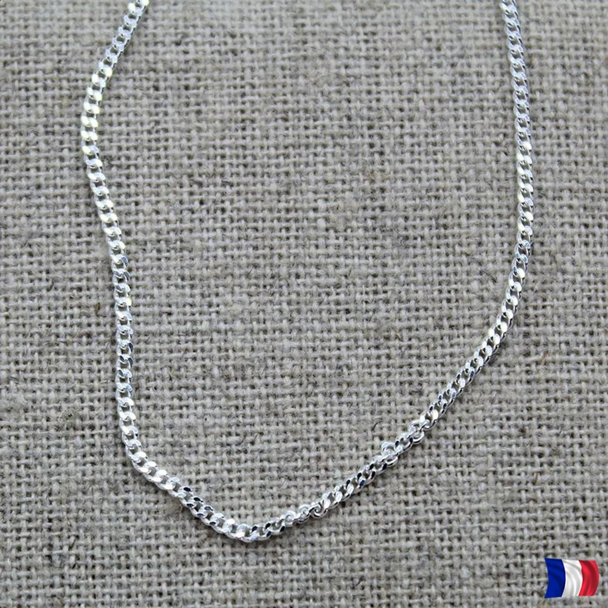 Magnifique Chaîne En Argent 835 De 68cm - Idéale Pour Un Cadeau élégant !