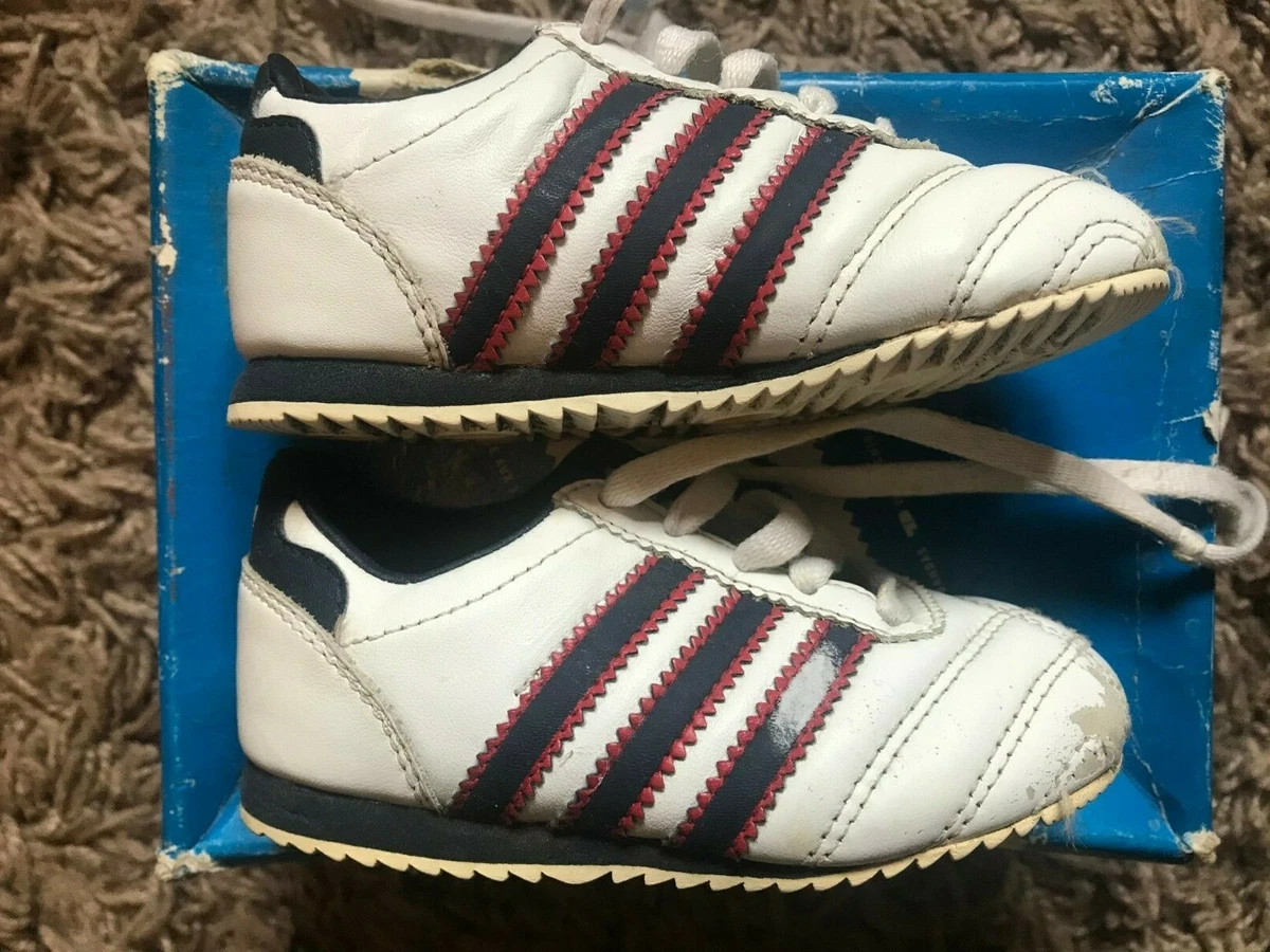 Adidas Boys Kids Infants Rio I Trainers (White) Infant 5 | eBay